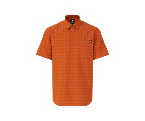 Mammut Klassisches Wanderhemd mit kurzen Ärmeln Lenni Shirt Men Brown L