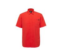 Mammut Klassisches Wanderhemd mit kurzen Ärmeln Lenni Shirt Men Rot M