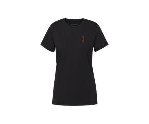 Mammut Kletter-T-Shirt aus 100 % ökologischer Baumwolle Massone T-Shirt Women Quickdraw Schwarz M