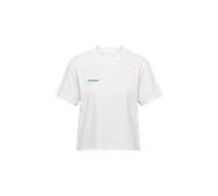 Mammut Kurzes T-Shirt aus ökologischer Baumwolle Base Cropped T-Shirt Women Glacier Weiß XL