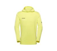 Mammut Leichter Kapuzenpulli mit integriertem Sonnenschutz Selun FL Sun Hoody Men Gelb XXL