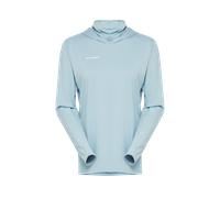 Mammut Leichter Kapuzenpulli mit integriertem Sonnenschutz Selun FL Sun Hoody Women Blau S