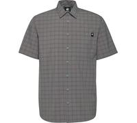 Mammut Lenni Shirt Men | Outdoor Hemd für Herren, Atmungsaktiv, Kurzarm | Steel-Black, S