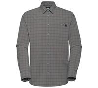 Mammut - Lenni Longsleeve Shirt - Hemd, Gr. 3XL, grau (Steel/Black)