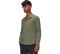 Mammut - Lenni Longsleeve Shirt - Hemd, Gr. M, oliv (Marsh/DarkMarsh)