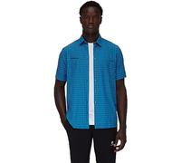 Mammut Lenni Shirt - Kurzarmhemd - Wanderhemd - Herren - Deep Ice, Marine S