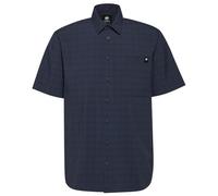 Mammut Lenni Shirt Men | Outdoor Hemd für Herren, Atmungsaktiv, Kurzarm | Marine-Black, S