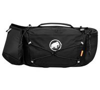Mammut Lithium Waistpack | Bauchtasche für Damen und Herren, Outdoor Gürteltasche für Sport und Wandern, Große Hüfttasche mit Flaschenhalter, Viele Fächer | Black (Schwarz), 3l
