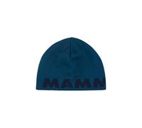 Mammut Logo Beanie Mütze deep ice marine Dunkelblau