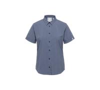 Mammut Luftiges Kurzarmhemd Wanderungen und Freizeit Aada Shirt Women Blau M
