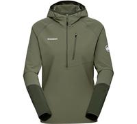 Pullover Damen Mammut Madris Light ML Half Zip Hoody - marsh/dark marsh