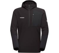 Mammut Madris Light ML Half Zip Herren Hoodies schwarz Größe S Trekking Windabweisend Wasserabweisend