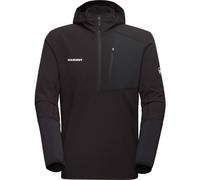 Mammut Madris Light Half Zip Kapuzenpullover Herren - schwarz L
