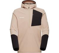 Mammut Madris Light Half Zip Kapuzenpullover Herren - savannah-schwarz XL