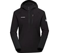 Mammut Madris Light Half Zip Kapuzenpullover Damen - schwarz L