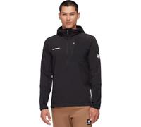 Mammut Herren Madris Light ML Half Zip Hoodie (Größe XL, schwarz)