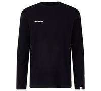 Mammut - Mammut Base Longsleeve T-Shirt Mini Logo - Longsleeve, Gr. M, schwarz (Black)