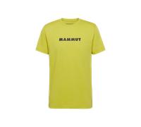 Mammut T-Shirt Herren Core Logo – 100% Bio-Baumwolle – acacia M