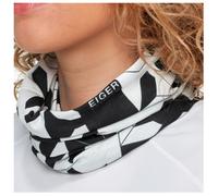 Mammut - Mammut Neck Gaiter Eiger - Halstuch, Gr. One Size, weiß (Black/White)