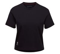 Mammut Massone T-Shirt Cropped Patch Damen Kurzarmshirt black Größe M Farbgruppe schwarz schwarz Damen 100% Baumwolle
