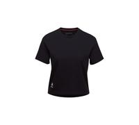 Mammut Damen Massone Cropped Patch T-Shirt (Größe M, schwarz)