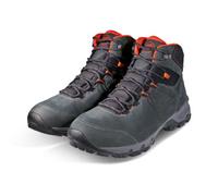 Mammut Mercury IV Mid LTH Men | Wanderschuhe für Herren, Trekkingschuhe mit Vibram Sohle, Outdoor Schuhe, Leichte Bergschuhe, Freizeitschuhe für Hiking und Trekking | Black-Hot Red, 11