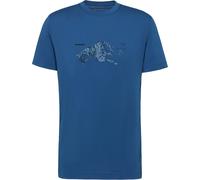 Mammut Mountain Fruendenhorn Herren T-Shirt (Blau M)