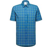 Mammut Mountain Shirt Herren Kurzarmhemd deep ice-highlime