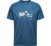 MAMMUT Herren Funktionsshirt Mountain blau | S