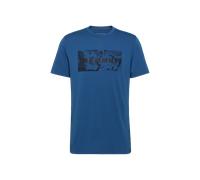 Mammut Multifunktions-T-Shirt zum Wandern Trovat T-Shirt Men Logo Blau XL
