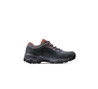 Mammut Nova IV Low GTX Women | Wanderschuhe für Damen, Wasserdichte Trekkingschuhe, Outdoor Schuhe, Bergschuhe für Hiking & Trekking, Gore-Tex Freizeitschuhe | Black-Apricot Brandy, 7.5