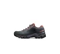 Mammut Nova IV Low GTX Women | Wanderschuhe für Damen, Wasserdichte Trekkingschuhe, Outdoor Schuhe, Bergschuhe für Hiking & Trekking, Gore-Tex Freizeitschuhe | Black-Apricot Brandy, 6