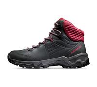 Mammut Nova IV Mid GTX Women | Wanderschuhe für Damen, Wasserdichte Trekkingschuhe, Outdoor Schuhe, Gore-Tex Bergschuhe, Sportschuhe für Hiking | Black-Blood Red, 7