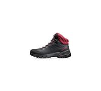 Mammut Nova IV Mid GTX Women | Wanderschuhe für Damen, Wasserdichte Trekkingschuhe, Outdoor Schuhe, Gore-Tex Bergschuhe, Sportschuhe für Hiking | Black-Blood Red, 5