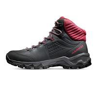 Mammut Nova IV Mid GTX Women | Wanderschuhe für Damen, Wasserdichte Trekkingschuhe, Outdoor Schuhe, Gore-Tex Bergschuhe, Sportschuhe für Hiking | Black-Blood Red, 4.5