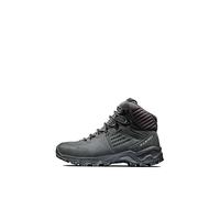 Mammut Nova IV Mid GTX Women | Wanderschuhe für Damen, wasserdichte Trekkingschuhe, Outdoor Schuhe, Gore-Tex Bergschuhe, Sportschuhe für Hiking | Black-Blood Red, 4