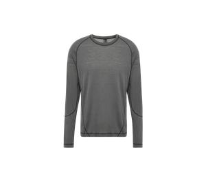 Mammut Performance-Oberteil aus 100 % natürlichen Materialien Hiking Patrol x Tree Wool FL Longsleeve T-Shirt Grau M