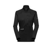 Mammut Schnelltrocknender Longsleeve die Berge Eiger Nordwand Advanced FL Half Zip Pull Women Schwarz L