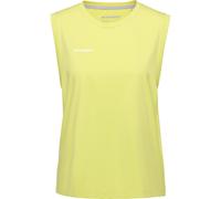 Mammut Selun Fl Cap Sleeve Top Damen Tanktops gelb Größe S Trekking Atmungsaktiv