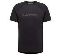 Mammut Selun FL T-Shirt Logo Men | Outdoor Funktionsshirt für Herren, Atmungsaktiv, Kurzarm | Schwarz, L