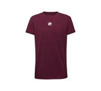 Mammut - T-Shirt aus Bio-Baumwolle - Mammut Seon T-Shirt Men Original Vin für Herren aus Baumwolle - Größe M - Bordeaux Bordeaux M