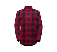 Mammut Tamaro Langarmshirt Herren, blutrot-schwarz, XL