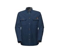 Tamaro Overshirt Men, Longsleeve Shirt Herren - Mammut marine XXL