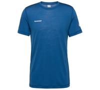 Mammut - Tree Wool Firstlayer T-Shirt - Funktionsshirt, Gr. L, blau (Tschiel)