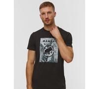 Mammut Trovat Bedrucktes Herren-t-shirt 101706470-1 Schwarz XL