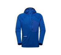 Mammut Vielseitiger, schnelltrocknender Hoodie die Berge Eiger Nordwand Advanced FL Half Zip Hoodie Men Blau XXL
