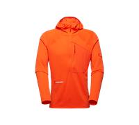 Mammut Vielseitiger, schnelltrocknender Hoodie die Berge Eiger Nordwand Advanced FL Half Zip Hoodie Men Orange XXL