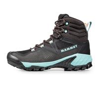 Mammut Wanderschuhe Sapuen High GTX (Veloursleder, wasserdicht) schwarz/frostyblau Damen, Größe Euro (US) 39 1/3 (7,5)