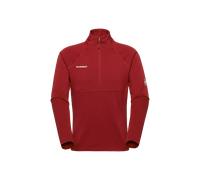Mammut Warmer Performance-Midlayer mit Halbreissverschluss Taiss ML Half Zip Pull Men Rot S