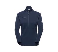 Mammut Warmer Performance-Midlayer mit Halbreissverschluss Taiss ML Half Zip Pull Women Blau S